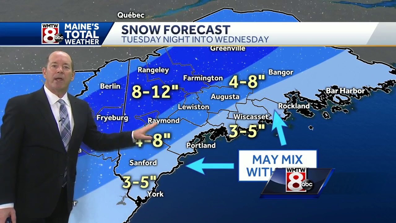 A dry start to the day before our next snow storm arrives - YouTube