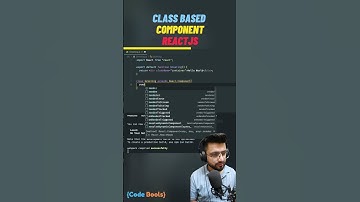 What is the Class Based Component in reactjs #reactjs  #components  #class  #shorts
