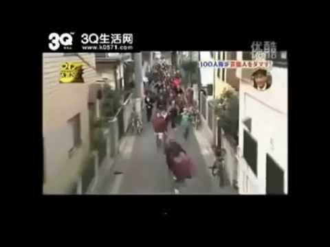 funny-japanese-pranks,-running-prank-from-japanese-game-show