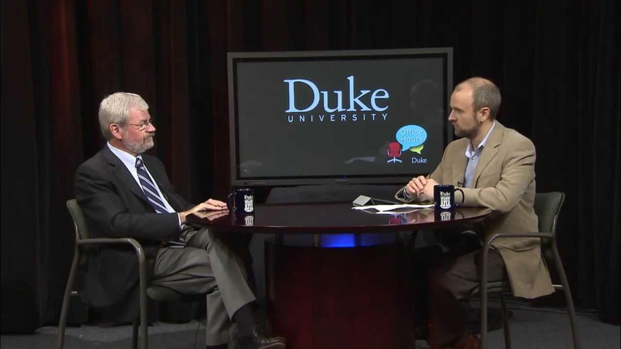 Dr. Ed Buckley on a Doctor {Duke University Office Hours