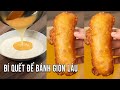 Bánh Chuối Chiên - Đây là công thức pha bột Để Cả Ngày Bánh Vẫn Giòn