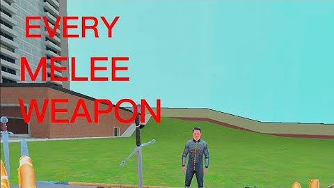 I killed ford with every melee weapon in bonelab