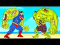 Evolution of HULK ZOMBIE Vs Evolution of SUPER-MAN ZOMBIE : Who Is The King Of Super Heroes ?