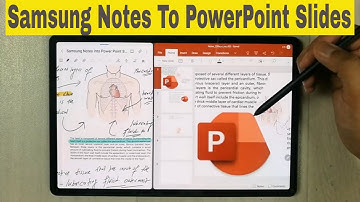 How to Convert Samsung Notes into Microsoft PowerPoint Slides