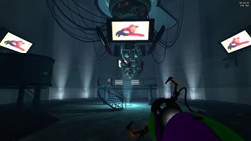 escape_02 speedrun (to GLaDOS) [Kinda]