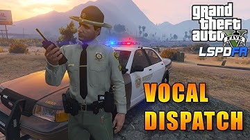 Vocal Dispatch - Officer Status Plugin - GTA 5 LSPDFR Police Mod 0.4