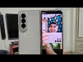 Unboxing 1.5 LAKH worth Indian Galaxy Fold 4 | First Look | Beige color | White | AMAZING PHONE