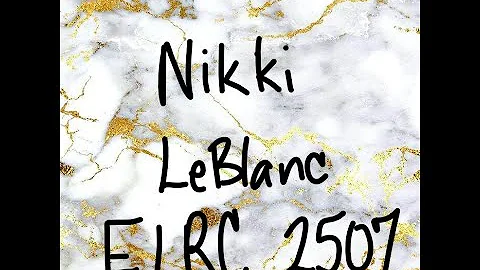 Nikki LeBlanc Biography ELRC 2507