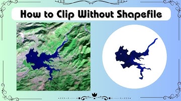 GIS | How to clip study area without shapefile using ArcGIS | ArcGIS Tutorial