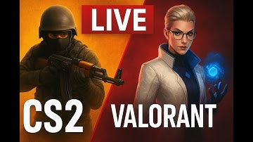 LIVE 🔴 Valorant + CS2 FACEIT | Double Trouble Grind 💥 | MarkeloNN