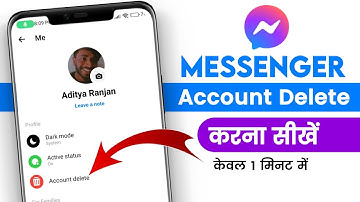 Messenger Account Delete kaise kare 2025 | How to delete Messenger account | Messenger id Delete