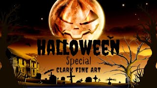 Halloween Special | Painting a Haunted Scene in Acrylic