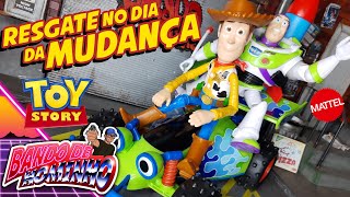 Toy Story Resgate no Dia da Mudança da Mattel