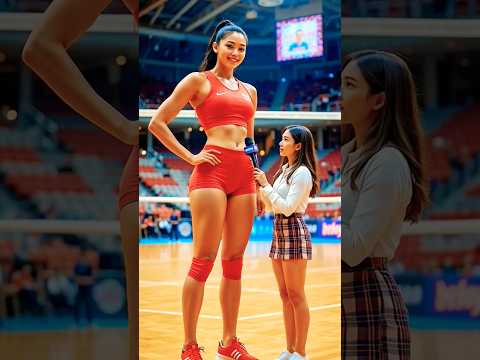 Volleyball Player Steals the Spotlight Dance #ai #volleyball #shorts
