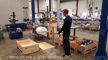 Industrial manipulator for ROLL handling GW - Movomech electric Mechlift Pro™