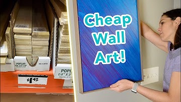 Simple Wood Frame for Canvas