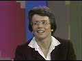 Tennis Legend Billie Jean King interviewed by Bill Boggs