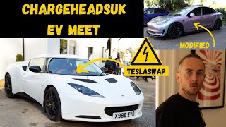 Electric Lotus Evora Teslaswap & Modified Tesla EV at EV Meet #ChargeheadsUK by ChargeheadsUK 756 views 6 months ago 15 minutes