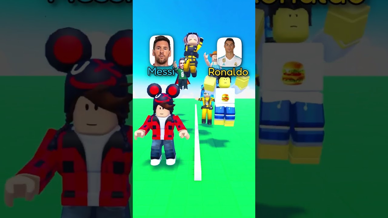 Ronaldo or Messi with Friends! World Cup Edition
