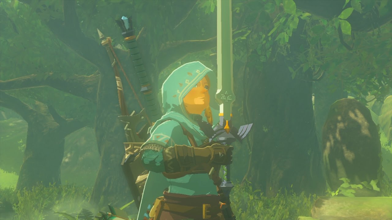 Combien De Coeur Pour L'épée De Légende The Legend of Zelda Breath of the Wild épée Master Sword Excalibur 13
