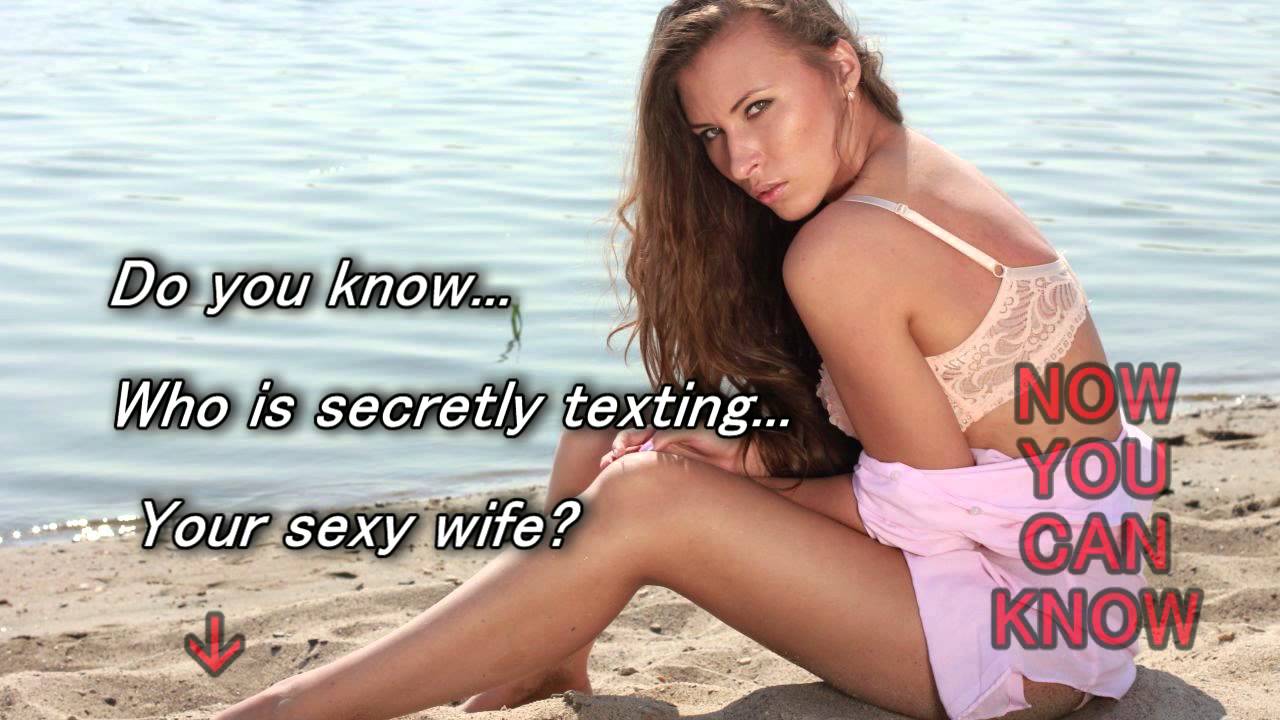 secretly texting your sexy wife