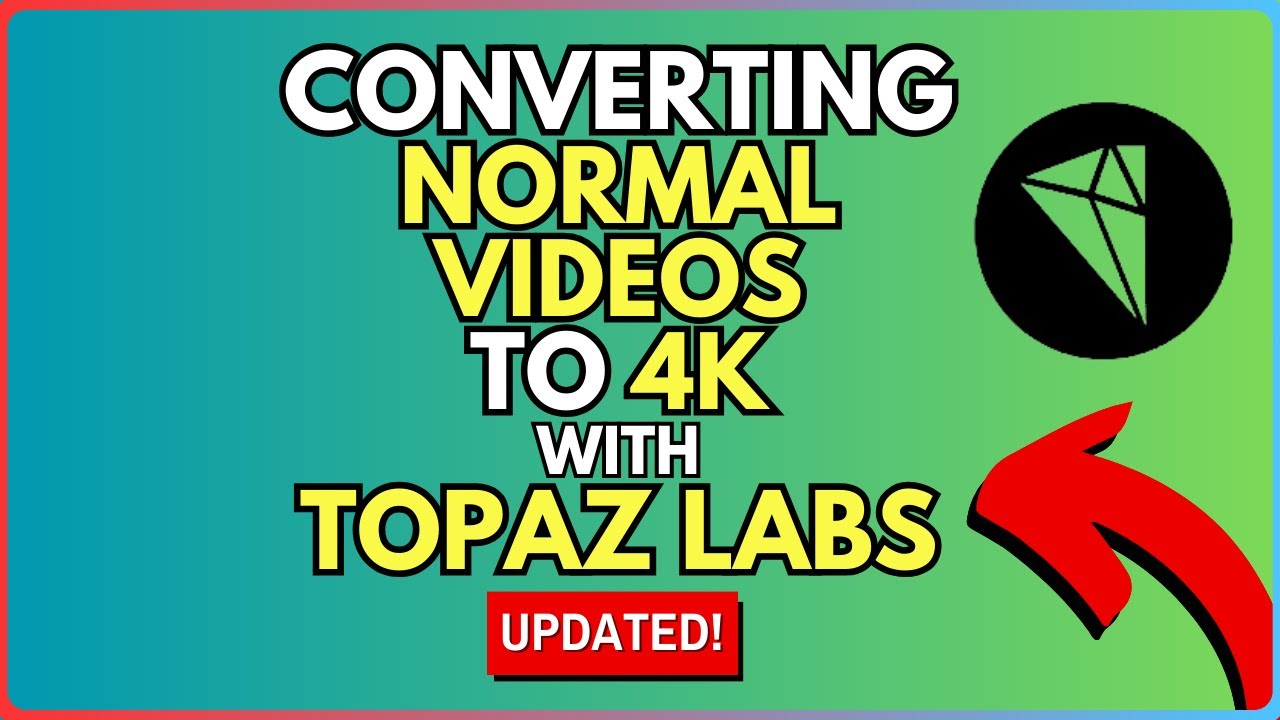 Normal Videois How To Convert Normal Videos to 4K with Topaz Labs - YouTube