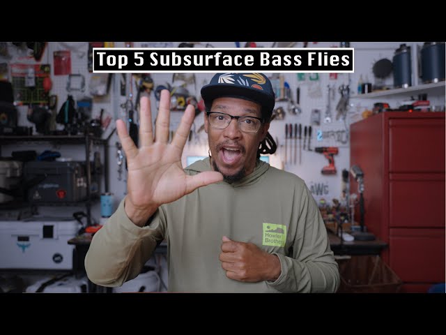 Top 5 Subsurface Flies For Bass 