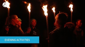 Evening Activities at Les Elfes Winter Camp