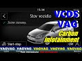 VCDS VAG kódování - zobrazení podkladu Carbon na infotainment MIB