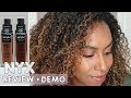 NYX Cant Stop Wont Stop Foundation Review (on dark/oily skin!)