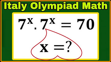 Italy| Can You Solve This Algebra Olympiad Math Problem| Tricky Math Problem|
