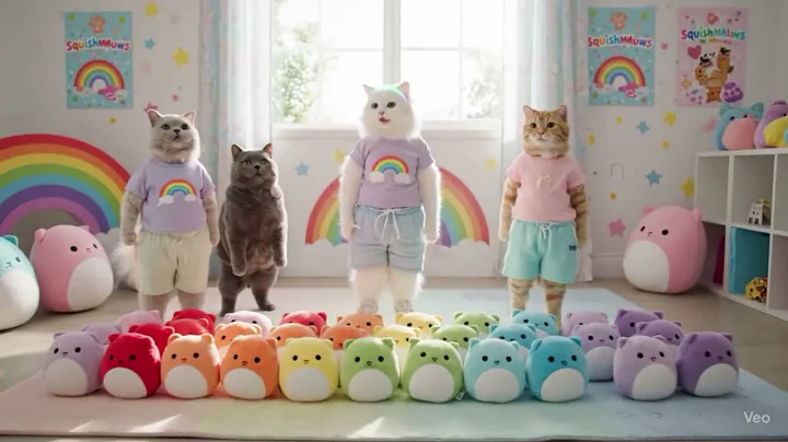 Video 10364611: beautiful turkish angora cat, white turkish angora cat, eyed white turkish angora, eyed fluffy cat