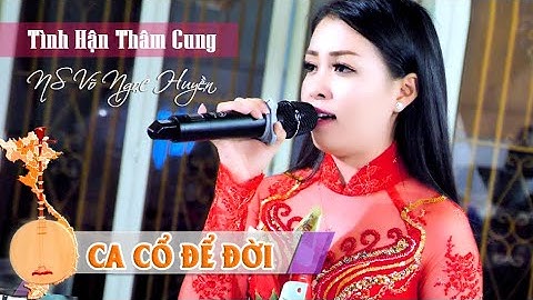 NS Võ Ngọc Huyền hát sao mà khán giả bo nhiều tiền quá...! Tình Hận Thâm Cung