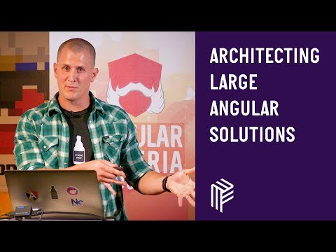 Thumbnail for Angular Vienna, Architecting large angular solutions, May 2019