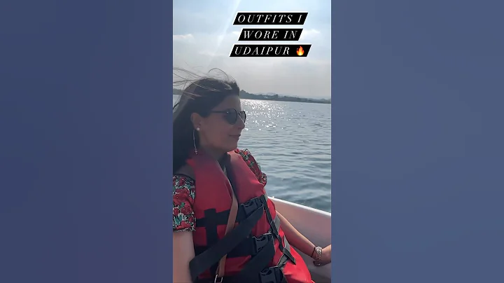 Outfits I wore in Udaipur | Udaipur Lookbook | 🌺🧡 #shortsvideo #shorts #shortvideo #udaipur