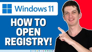 How To Open The Registry Editor On Windows 11