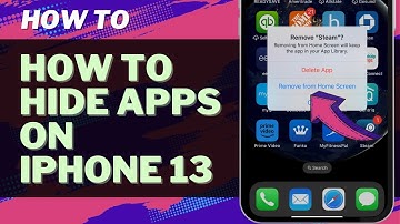 How to Hide Apps on iPhone 13 - Step by Step Tutorial