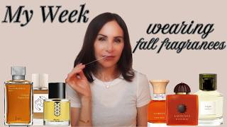 MY WEEKLY FRAGRANCE ROTATION - The Week of August 17, 2026