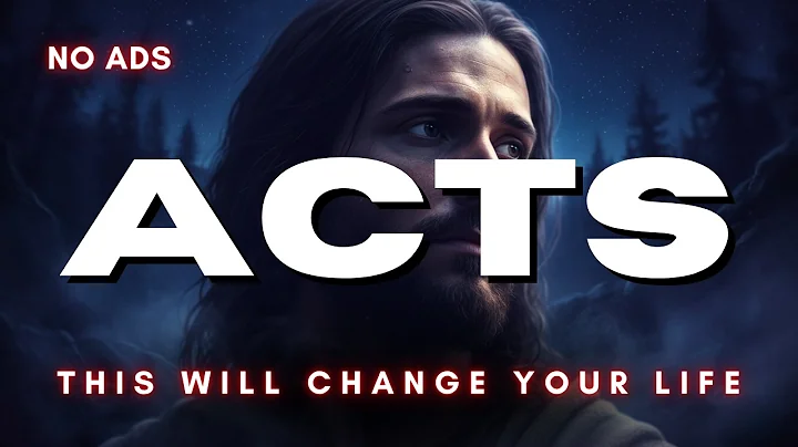 Fall Asleep to the Book of Acts Like Never Before | Holy Bible Audio for Deep Sleep