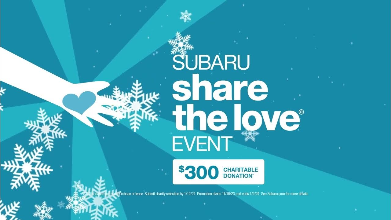 Subaru Share The Love Event | Subaru Of Las Vegas - YouTube - When Is Subaru Share The Love Event 2024