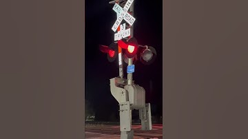 Thumbnail of BROKEN CROSSING GATE BELL! #unionpacific #foryou #train #rare #railfanner #viral #railroadcrossing