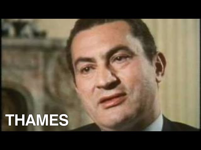 Egypt | Hosni Mubarak interview | TV Eye | 1981 class=