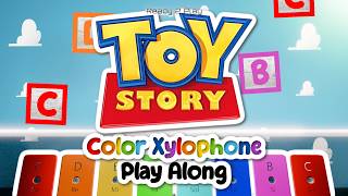 🧸 Toy Story Color Notes 🌈 | Play Along on Color Xylophone, Bells & Boomwhackers | Ready 2 Play Music