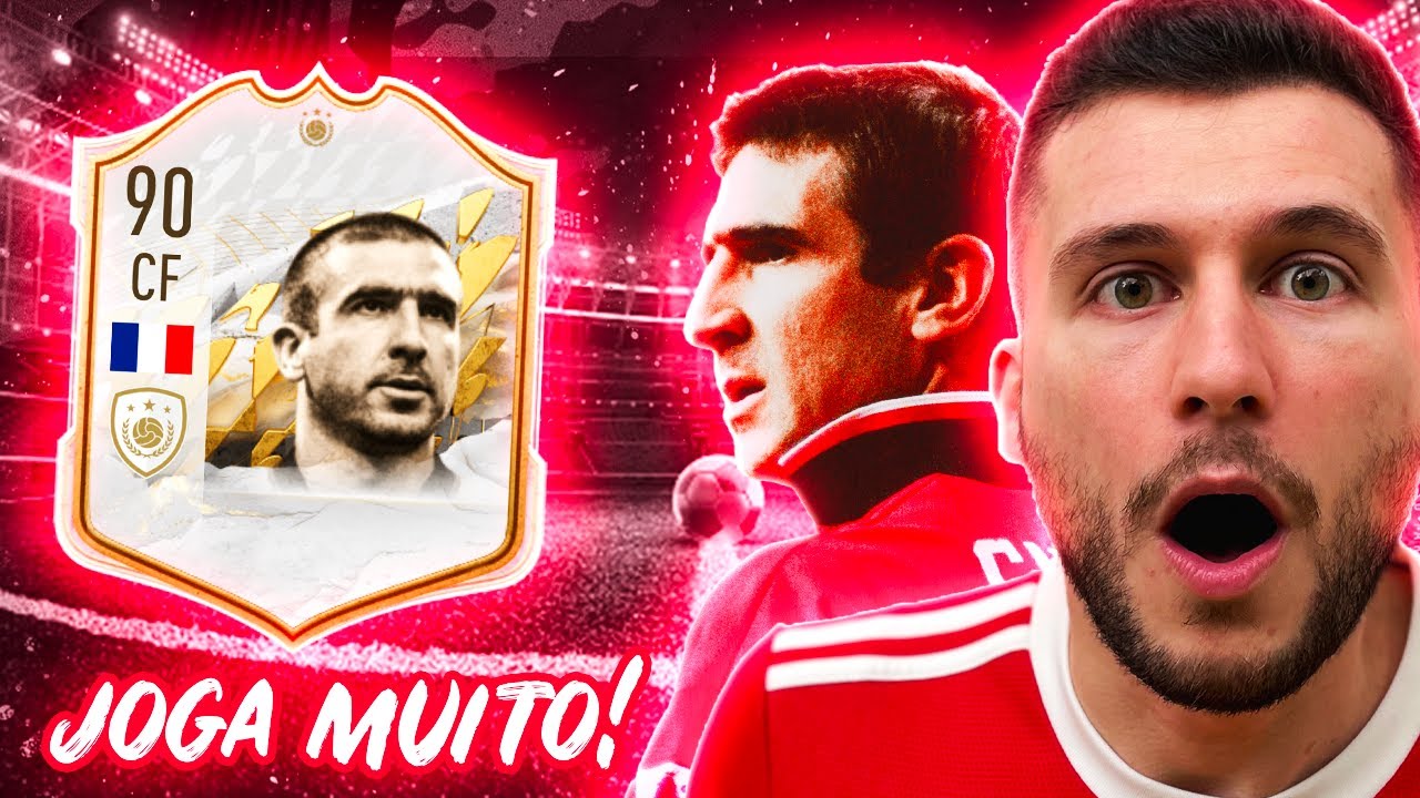 CANTONA JOGOU DEMAIS NA WL!!! QUE CARTA ABSURDA!!! FIFA 22 - ULTIMATE TEAM