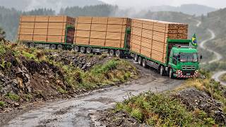 Overloaded Trailer - the most dangerous road | Euro Truck Simulator 2 screenshot 4