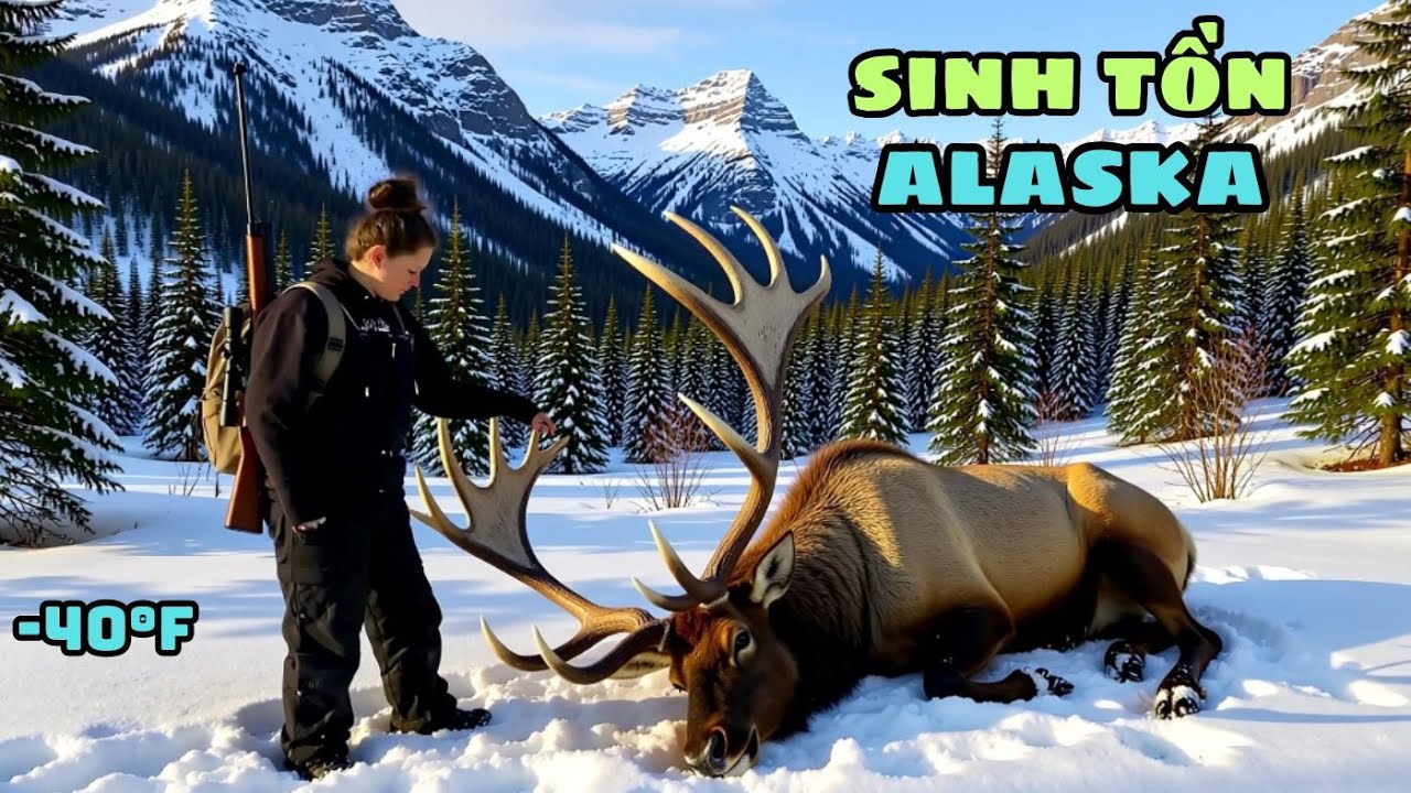 Cuộc Sống Thợ Săn Ở Alaska - Săn Gấu Đen & Nai Sừng Tấm Khổng Lồ