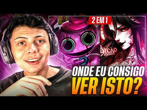REACT 2 EM 1 Mistery - Pique-Esconde | Minha Maldição | Lady - Nikmouu
