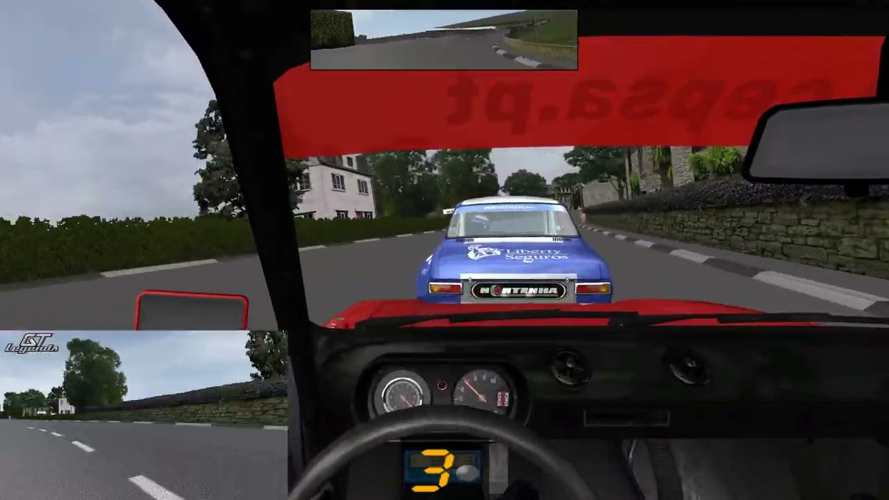GT Legends (GTL) Ford Escort RS 1v1 Isle of Man TT Course, add on track