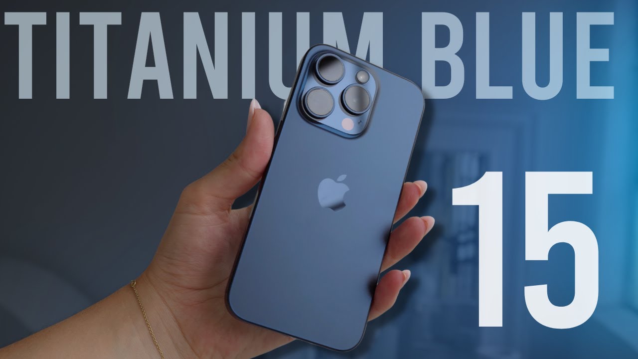 Unboxing Brand New iPhone 15 Pro Blue Titanium & iPhone 15 Pro Max in  Natural Titanium. which color do you prefer ? Video credit 🎥…