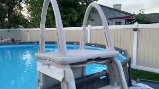 Confer Plastics 7200 Roll Guard Adjustable A Frame Safety Ladder, Second year using, holding up